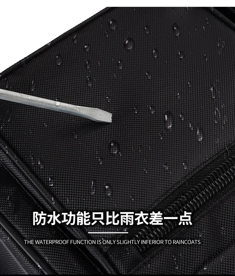 Manufacturer Wholesale Men's Large-Capacity Briefcase Business Trip Laptop Bag Portable Travel Bag Wear-Resistant Business Bag