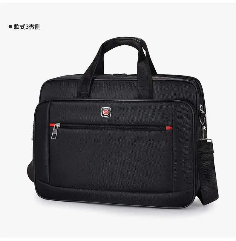 Manufacturer Wholesale Men's Large-Capacity Briefcase Business Trip Laptop Bag Portable Travel Bag Wear-Resistant Business Bag