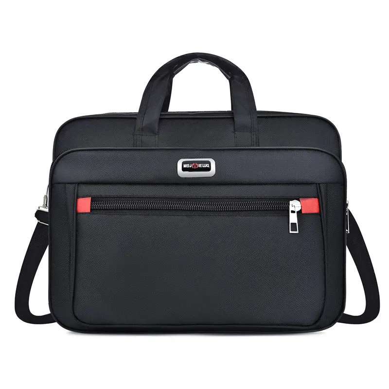 Manufacturer Wholesale Men's Large-Capacity Briefcase Business Trip Laptop Bag Portable Travel Bag Wear-Resistant Business Bag