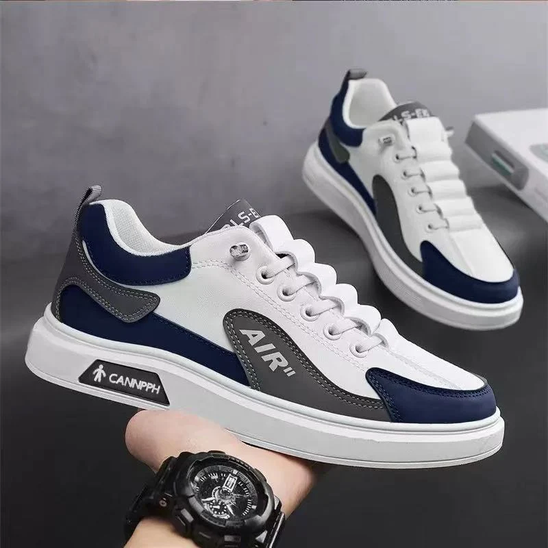 Hollow-Out Leather Shoes for Men, Summer Breathable Soft Leather Low-Top Business Casual Versatile Slip-On Perforated Dad Shoes