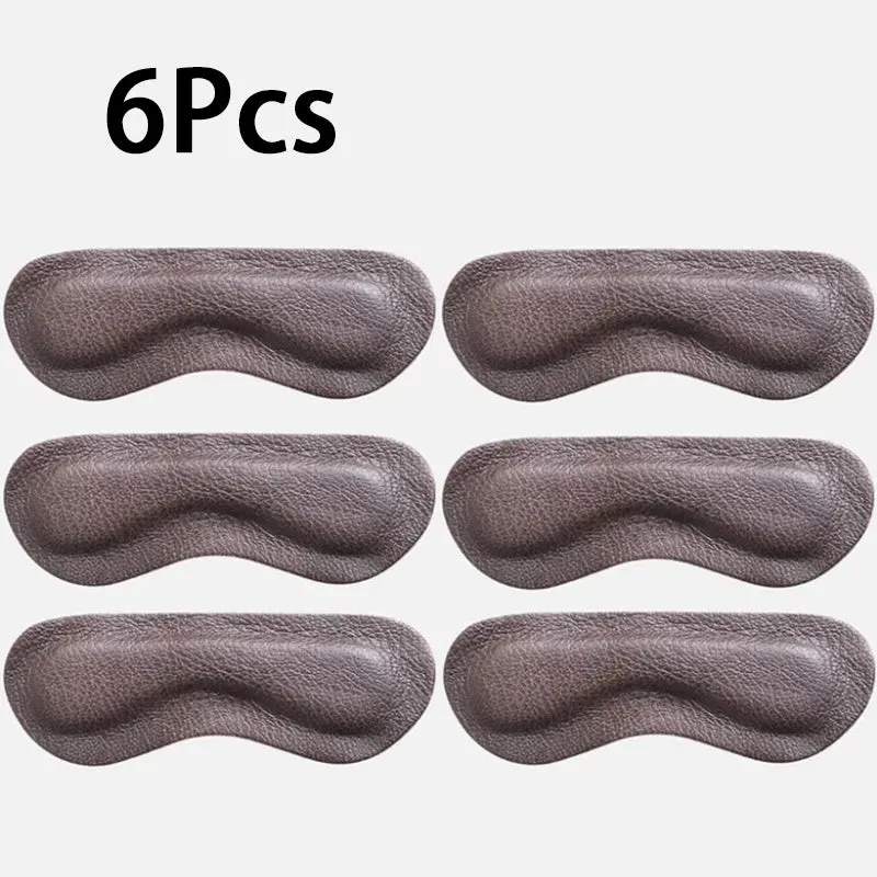 Cowhide Heel Protectors Stickers Sneakers Heels Feet Pads Genuine Leather Non Slip Shoe Pads Foot Pain Relievers Shoes Inserts