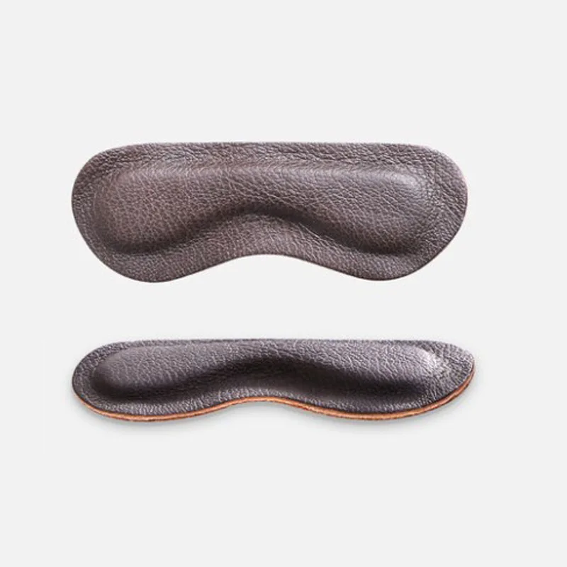 Cowhide Heel Protectors Stickers Sneakers Heels Feet Pads Genuine Leather Non Slip Shoe Pads Foot Pain Relievers Shoes Inserts