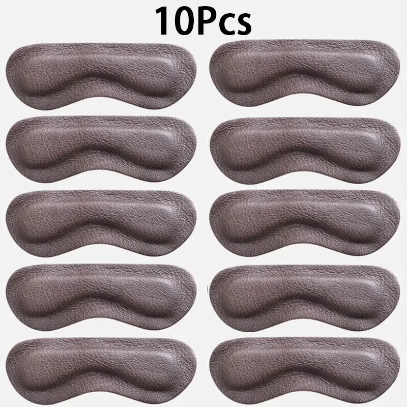 Cowhide Heel Protectors Stickers Sneakers Heels Feet Pads Genuine Leather Non Slip Shoe Pads Foot Pain Relievers Shoes Inserts