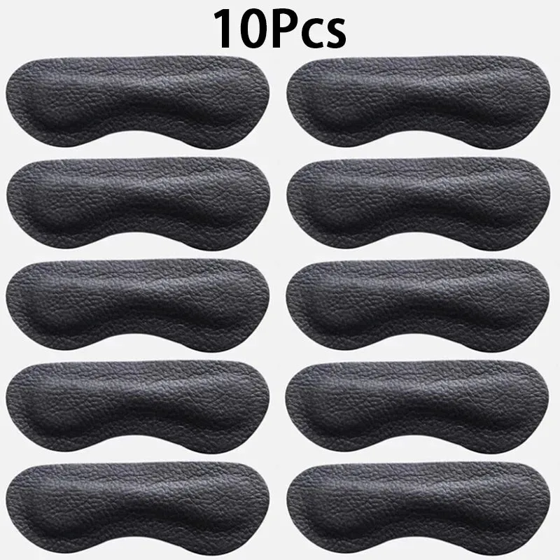 Cowhide Heel Protectors Stickers Sneakers Heels Feet Pads Genuine Leather Non Slip Shoe Pads Foot Pain Relievers Shoes Inserts