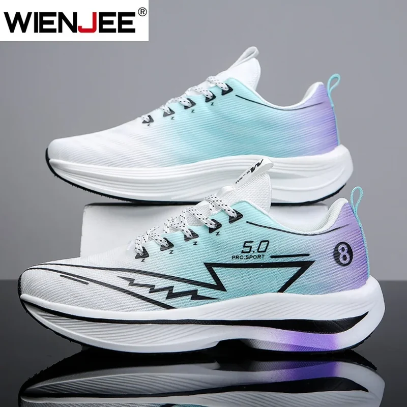 Men Sports Running Shoes Casual Marathon Lightweight Women's Comfortable Athletic Nonskid Walking Sneakers Outdoors Couple Shoes