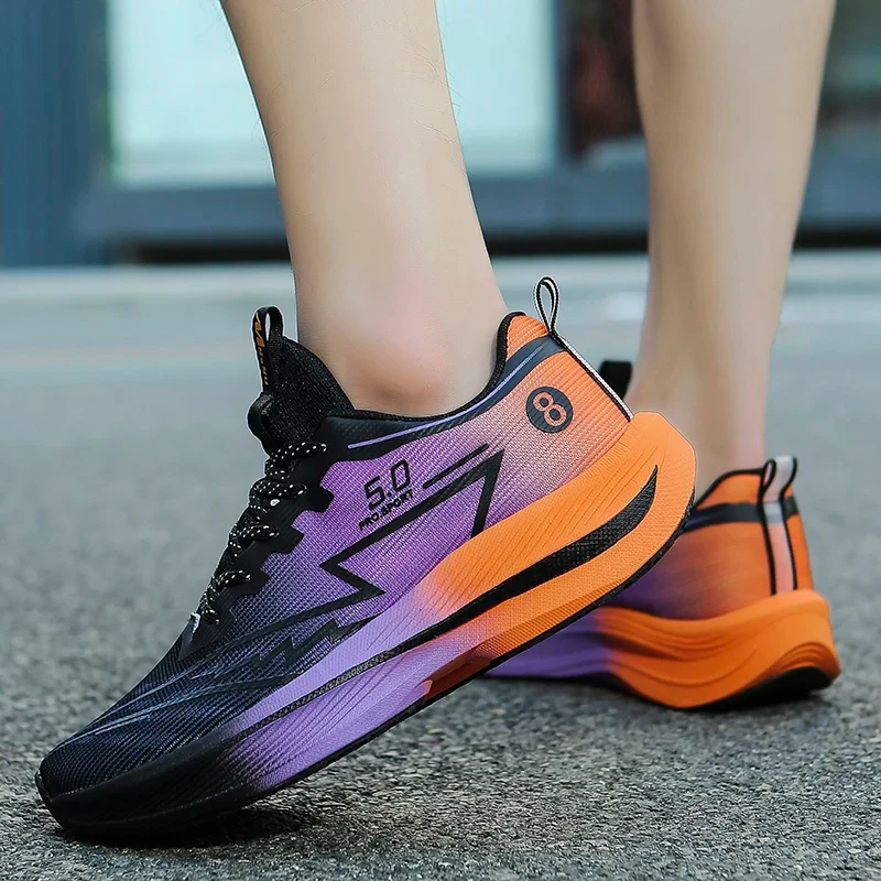Men Sports Running Shoes Casual Marathon Lightweight Women's Comfortable Athletic Nonskid Walking Sneakers Outdoors Couple Shoes