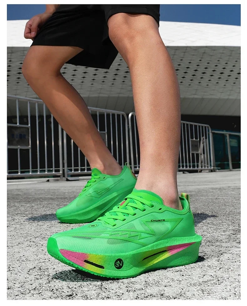 Running Shoes Speciality Carbon Board Marathon Men Sports Breathable Lightweight Women's Comfortable Athletic Sneakers
