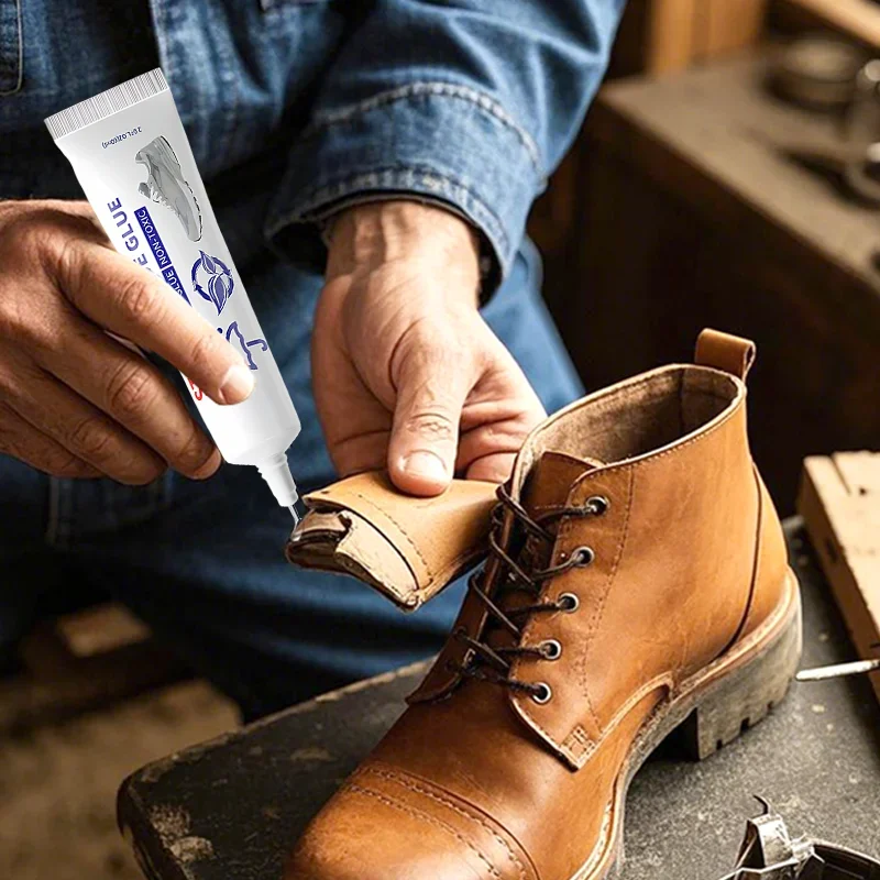 Waterproof Shoes Glue Super Strong Adhesive Clear Repair Sole for Sneakers Transparent Sealant Home Shoe-Repairing Adhesive