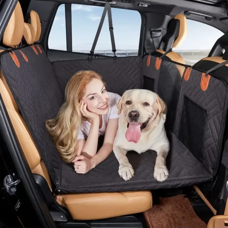 Pet hollow board extended dog car seat cover waterproof and dirt resistant, suitable for car dog beds and summer travel