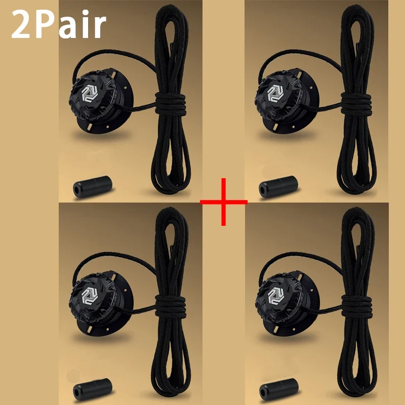 Fashion Swivel Buckle Laces Automatic Shoelace Without ties Kids Adult Sneakers No Tie Shoe laces Shoe accessories 1Pair/2Pair