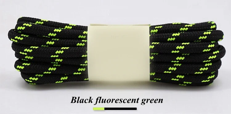 1Pair outdoor sport round shoelaces for boots hiking slip rope shoe laces sneakers shoelace strings100/120/140/160CM 19 Colors
