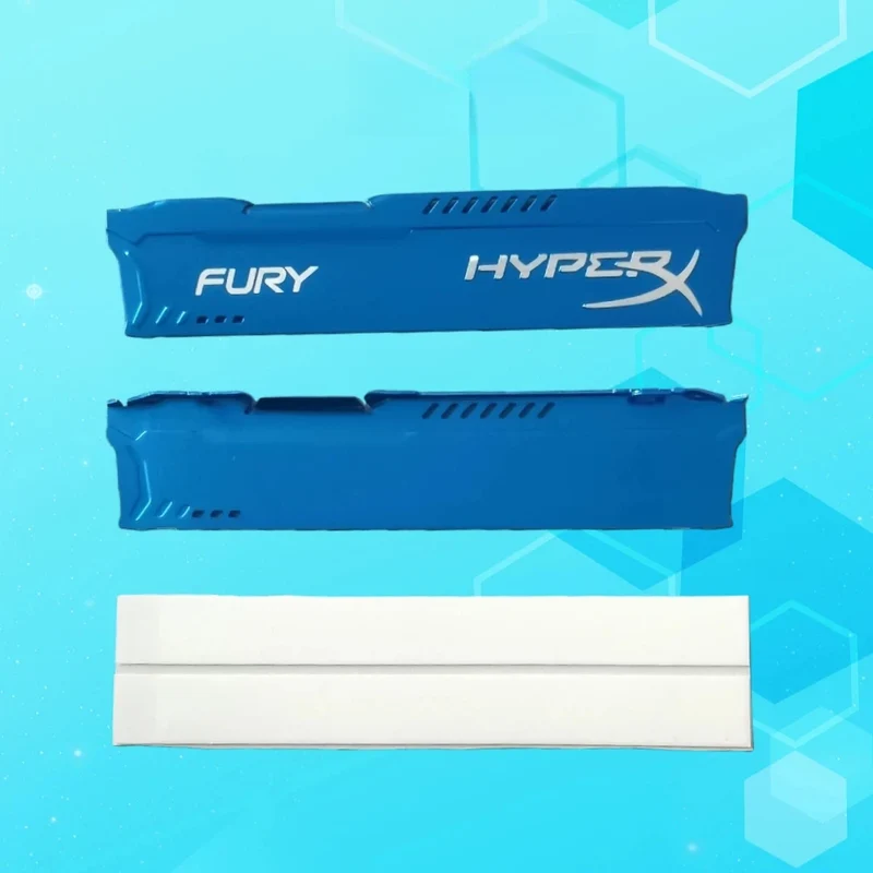 TISHRIC Desktop Memory Radiator RAM Heatsink For DDR2 DDR3 DDR4 DDR5 Ram Cooling Vest With Thermal Pad Aluminum Alloy Cooler