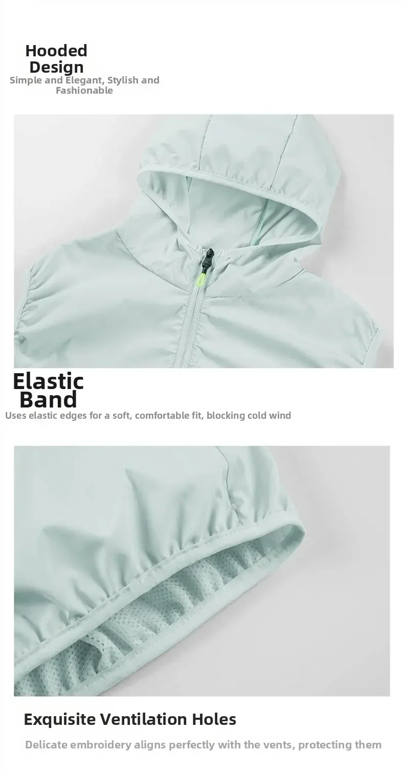 Summer Hooded Cooling Vest with Fans - Unisex Outdoor Gear for Work and Fishing