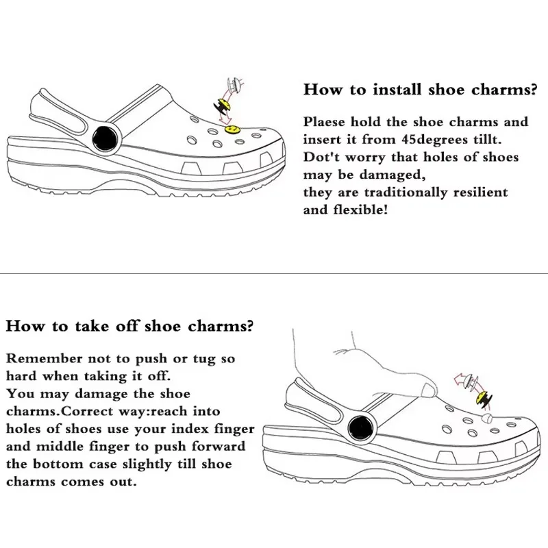 Hot sales Fashion shoe Charms for Iced Cherry Blossoms Clogs Shoe Buckle Cute shoe Accessories Decoration for Girls Gift