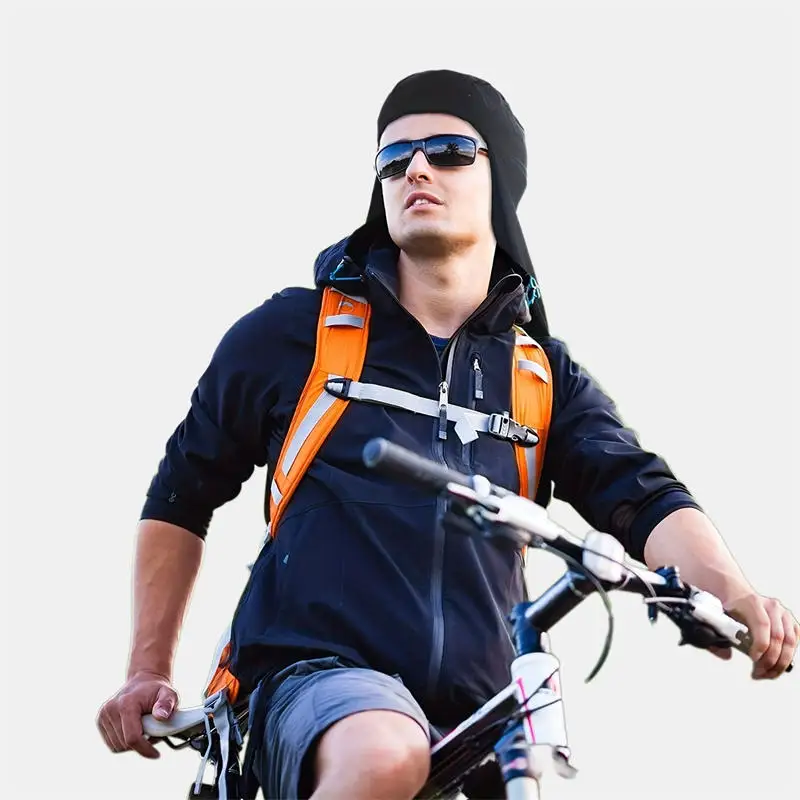 Cooling Cap Elastic Sun Shade Hat Wide Brim Neck Shield Elastic Hard Cap UV Protection to Cover Neck for Fishing Riding