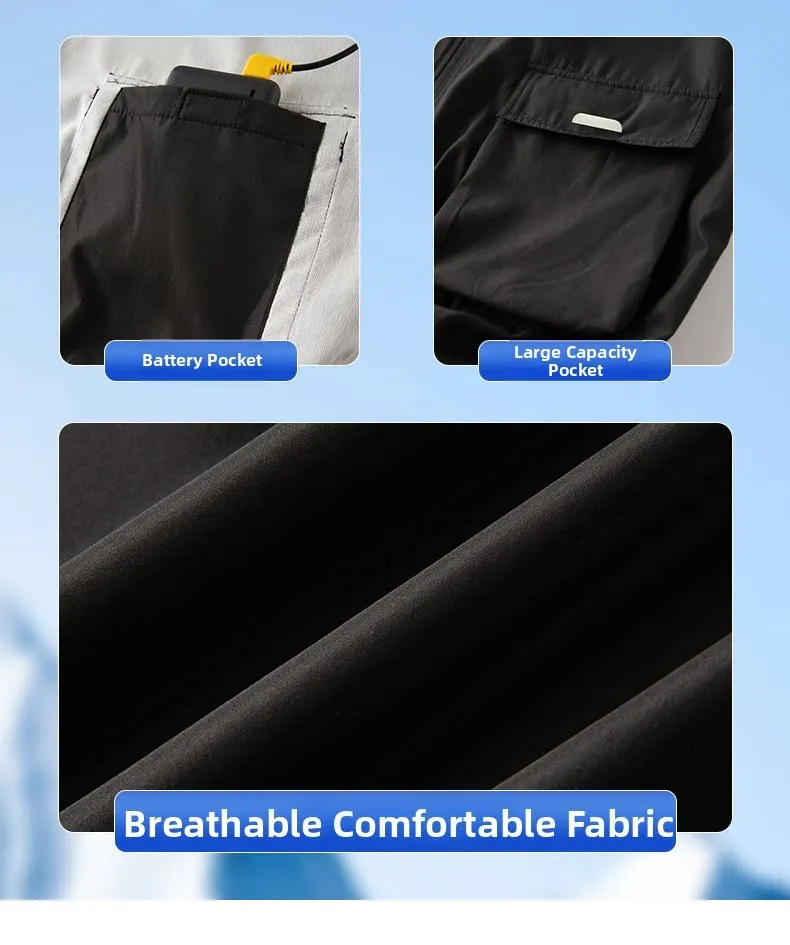 2026 New Cooling Vest Air Conditioner Clothes 3 Gears Wearable Cooling Fan Vest Breathable Sleeveless Workwear For Summer Outdoo