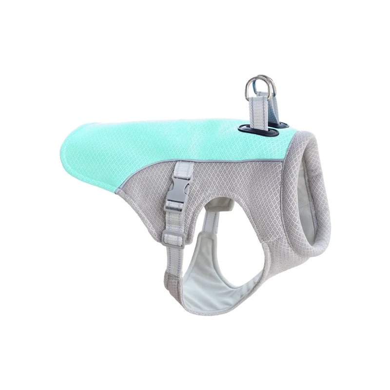 Summer Pet Dog Cooling Vest Heat Resistant Cool Dogs Clothes Breathable Sun-proof Clothing For Small Large Dogs Outdoor Walking
