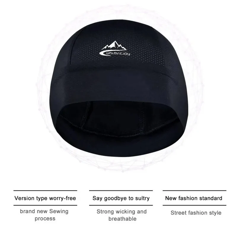 Cooling Cap Helmet Lining Breathable Sweat Wicking Cycling Sports Running Hat Comfortable Outdoor Hiking Cap Quick Dry Cap