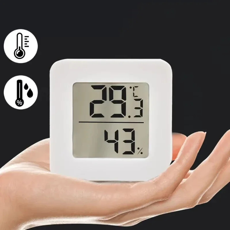 LED Thermometer Thermo-Hygrometer Multifunction Electronic Clock Temperature Humidity Meter Weather Station for Home With Alarm