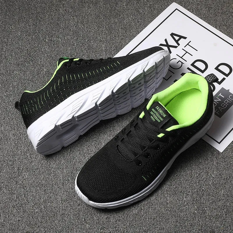 MAEDEF 2024 Running Shoes Men Sneakers Fashion Lightweight Trainers Breathable Walking Shoe Outdoor Comfortable Athletic for Men