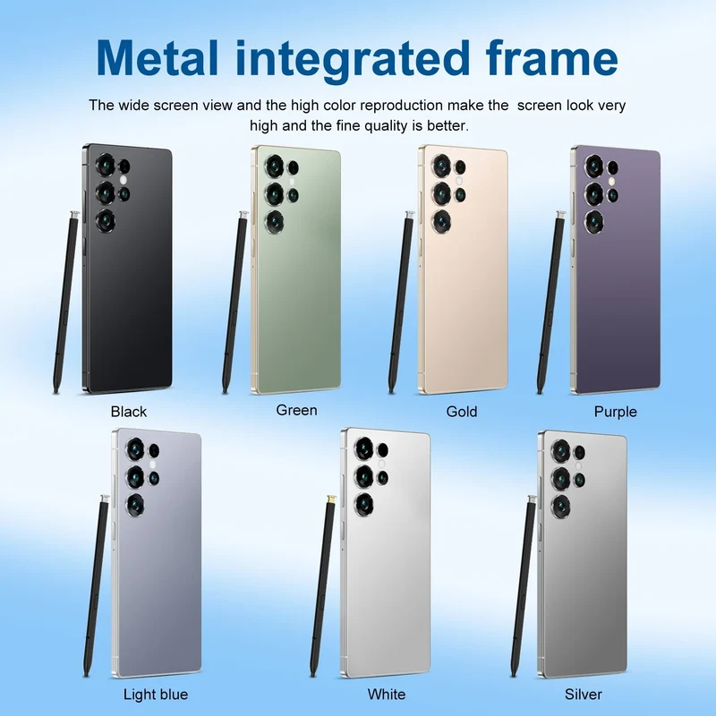 2026 Hot High Quality S28 Ultra Original Intelligent 4G 5G Dual Card Dual Standby System Global Version 8000mAh Battery Arrival