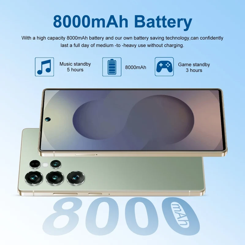 2026 Hot High Quality S28 Ultra Original Intelligent 4G 5G Dual Card Dual Standby System Global Version 8000mAh Battery Arrival