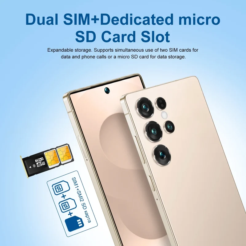 2026 Hot High Quality S28 Ultra Original Intelligent 4G 5G Dual Card Dual Standby System Global Version 8000mAh Battery Arrival