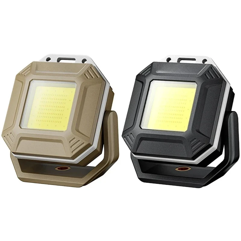 Rechargeable LED Work Light: Waterproof Inspection Lamp with Magnetic Base, for Car Repair, Emergency & Workshop Use