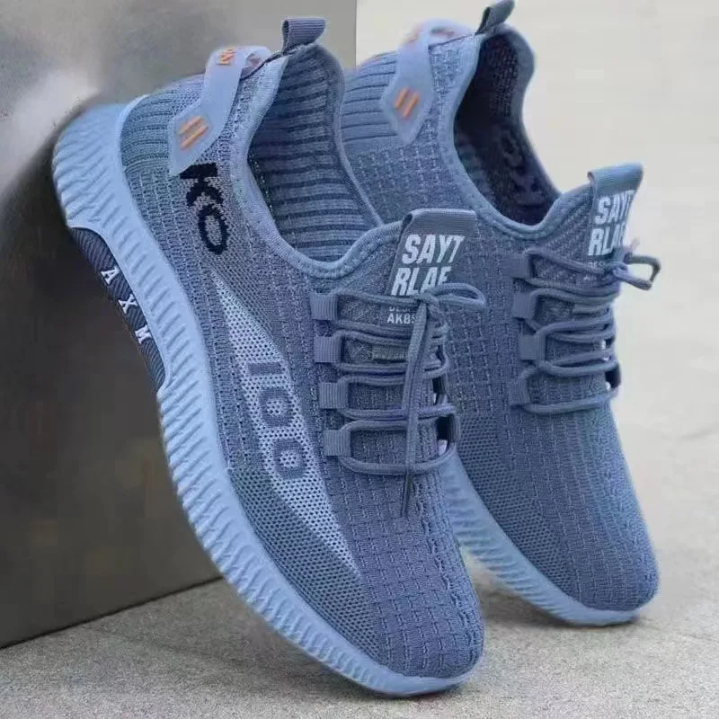 2025 Soft Soled Spring and Autumn Old Cloth Shoes Breathable Mesh Shoes Non-slip Wear-resistant Casual Low-top Shoes Work Shoes