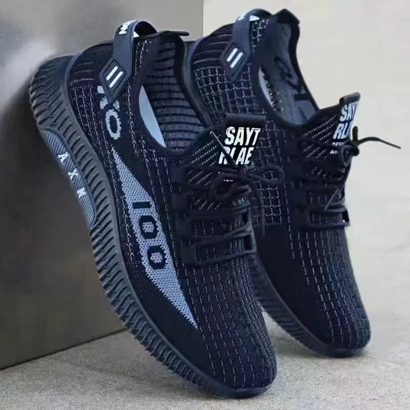 2025 Soft Soled Spring and Autumn Old Cloth Shoes Breathable Mesh Shoes Non-slip Wear-resistant Casual Low-top Shoes Work Shoes