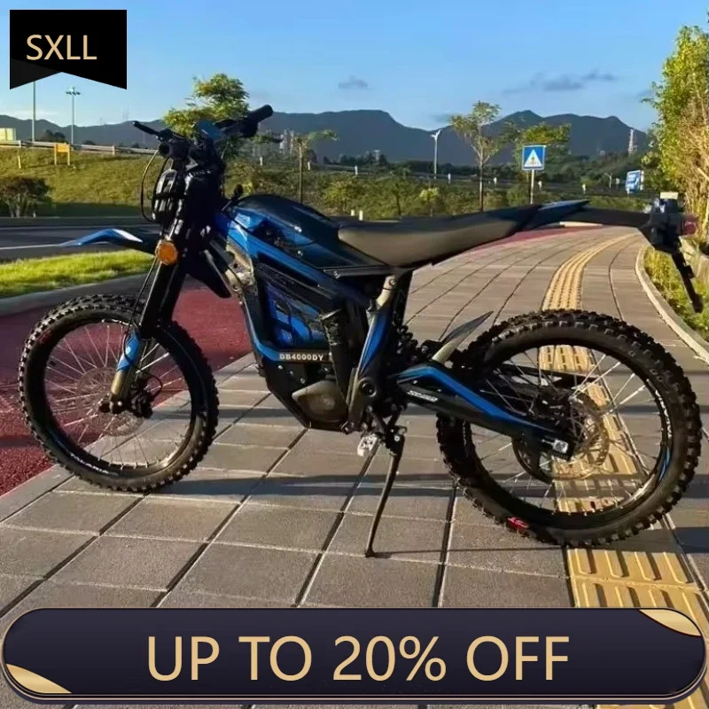 SXLL Fast 140 km range electric off-road vehicle 74V 555Ah adult electric bicycle