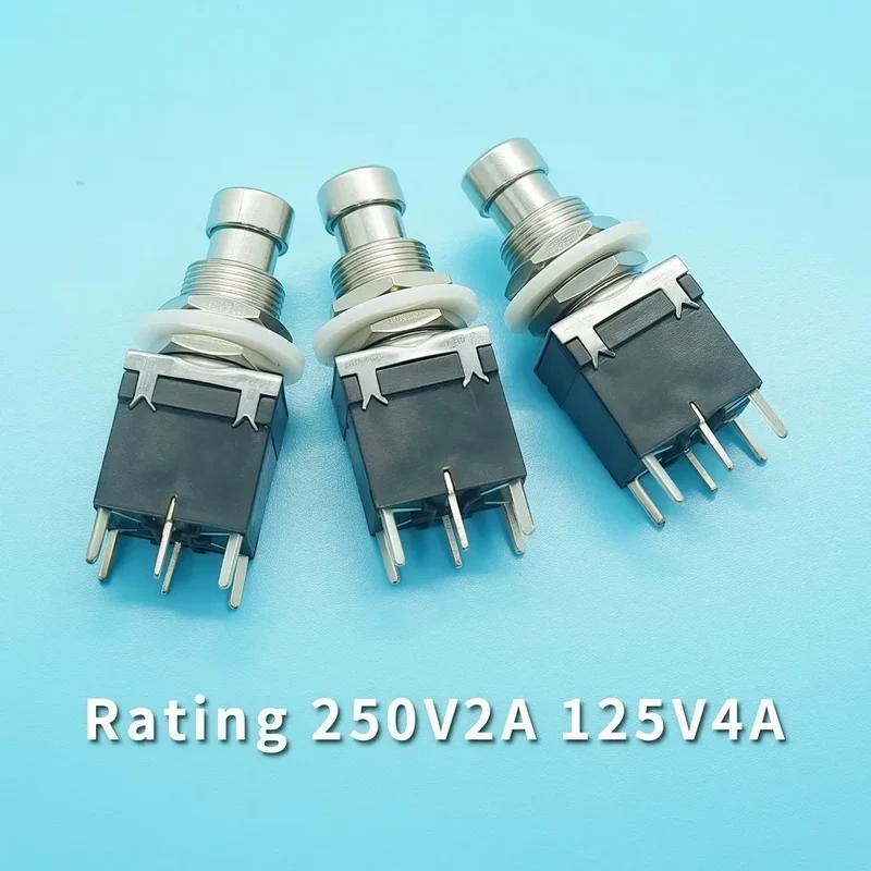 PBS24-202P Six foot latching or momentary type Guitar effects switch