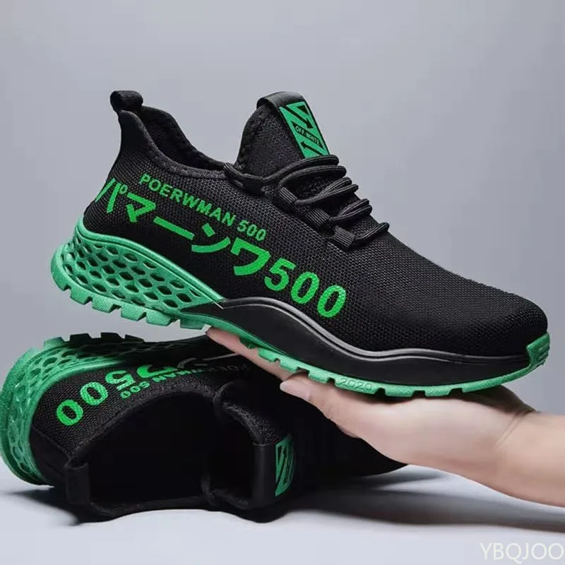 2025 Large Size Spring and Autumn New Breathable Lightweight Casual Men's Shoes Niche Trend Versatile Flat Sports Men's Shoes