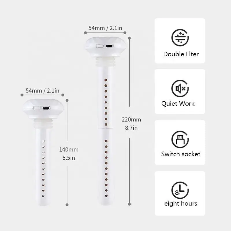 USB Humidifiers Ultrasound Mini Home Air Diffuser Car Purifier Aroma Anion Mist Maker With Romantic LED Lamp Portable Humidifier