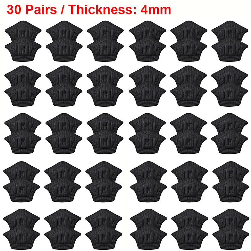 3pairs/6pairs Insoles Patch Heel Pads for Sport Shoes Back Sticker Adjustable Size Antiwear Feet Pad Cushion Insert Insole