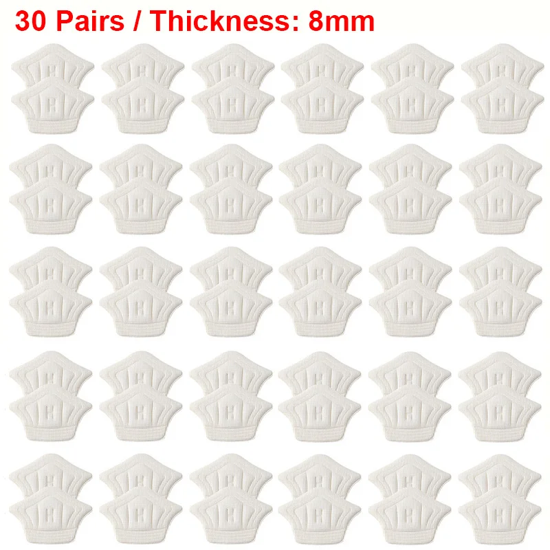 3pairs/6pairs Insoles Patch Heel Pads for Sport Shoes Back Sticker Adjustable Size Antiwear Feet Pad Cushion Insert Insole