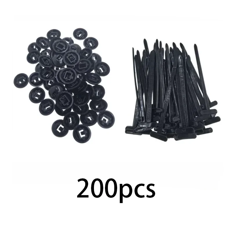 Cable tie buckle fixed through the core nail cable tie buckle mudguard fender inner lining trunk buckle
