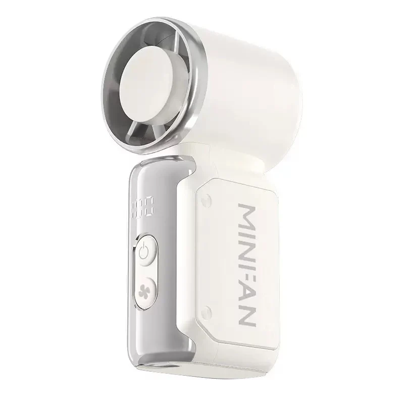 Mini handheld fan, portable small electric fan, USB charging portable pocket fan, suitable for outdoor, travel, and office use