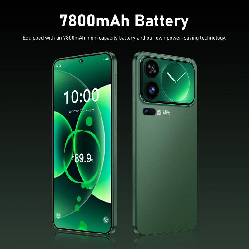 SALE NEW M17 Pro Max Global Version 7.3" HD Standby 22GB 2TB Snapdragon 8 Gen4 Dual Card 7800mAh 108M Android