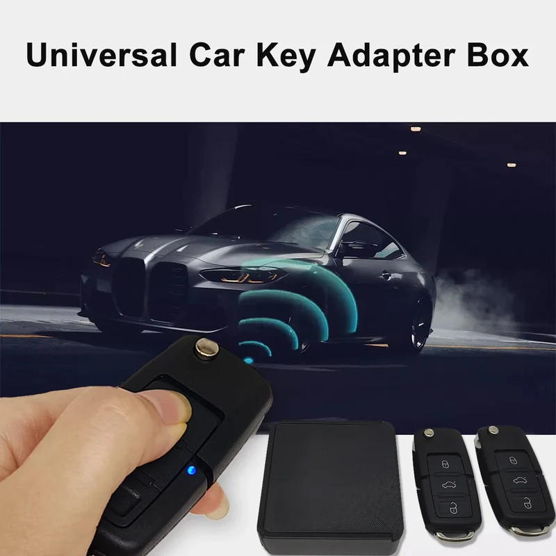 Car Key Universal Adapter Box OBD Plug KEYDIY Remote Control Duplicator 433.92MHz Code Grabber Clone Gate Key Fob Command Hand