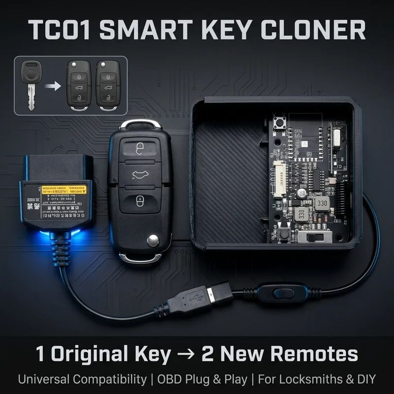 Car Key Universal Adapter Box OBD Plug KEYDIY Remote Control Duplicator 433.92MHz Code Grabber Clone Gate Key Fob Command Hand