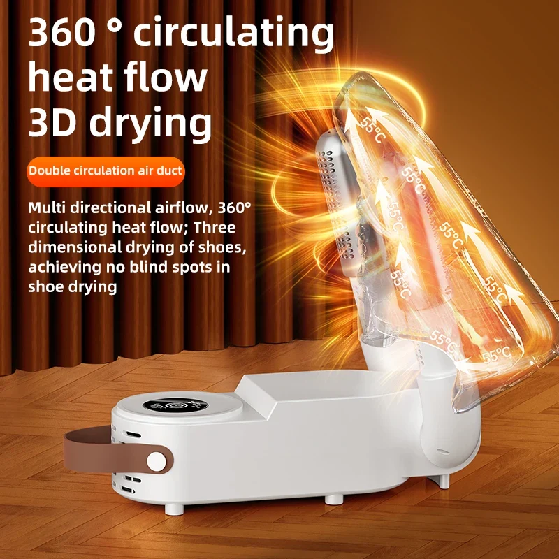 HOMEFISH Korean Style Electric Shoe Dryer 220V - Footwear Heater for Deodorizing And Sterilizing Home Use Appliance