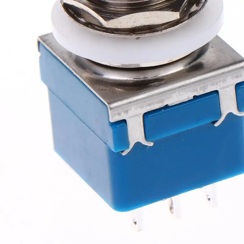 Stomp Foot Box Guitar Effects Pedal Switch, 1/3Pcs 9 Pin 3PDT Latching Switch Direct Conversion Button, True Bypass