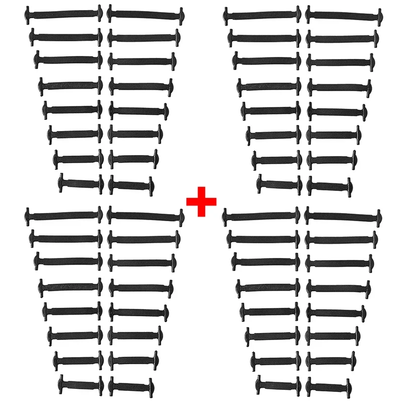16pcs/lot Silicone Shoelaces No Tie Shoelaces 12 colors Elastic Lace Shoelace Creative Lazy Silicone Laces Rubber Lace