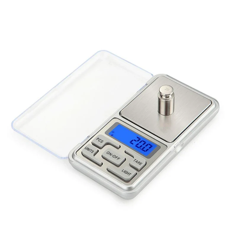 High Precision 500g/0.01g Mini Pocket Scale, Accurate Digital Jewelry Scale with LCD Display, Compact Portable for Easy Carry