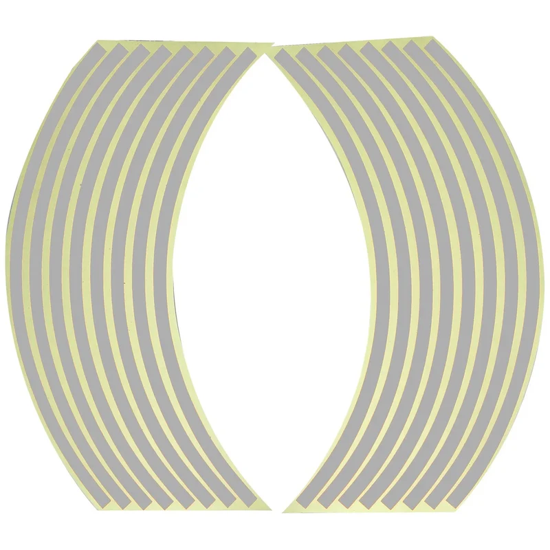 Car Styling Strips Reflective Motocross Bike Motorcycle Wheel Stickers and Decals 17/18 Inch Reflective Rim Tape 1 Set 7 Colors