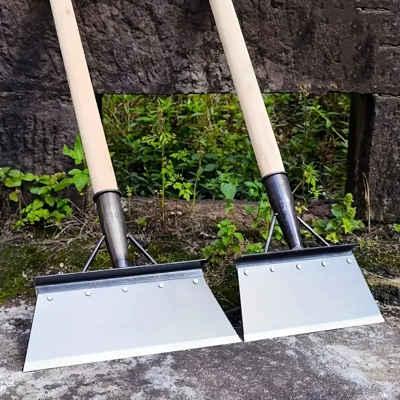 Heavy Duty Metal Weeding & Edging Shovel | Multi-Use Garden Tool for Trimming, Ice, Cleaning, Manual, Rust-Resistant