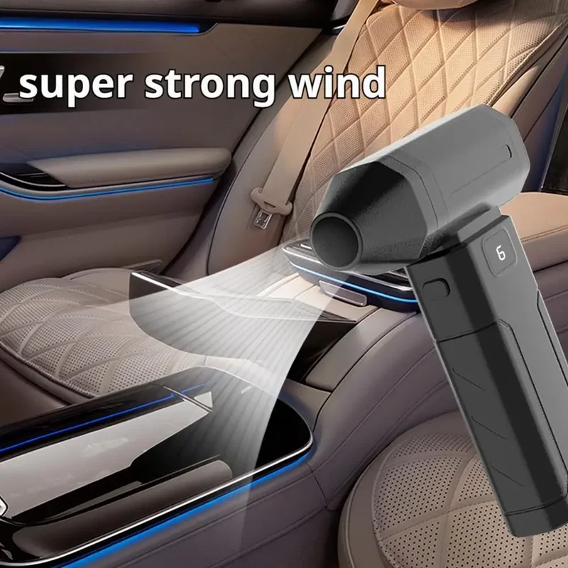 X8 Brushless Turbo Jet Fan Blower 150000RPM Powerful Electric Air Blower Vacuum Dust Cleaner Portable Dust Cleaner Violent Fan