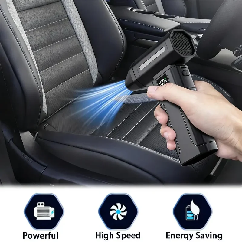 X8 Brushless Turbo Jet Fan Blower 150000RPM Powerful Electric Air Blower Vacuum Dust Cleaner Portable Dust Cleaner Violent Fan