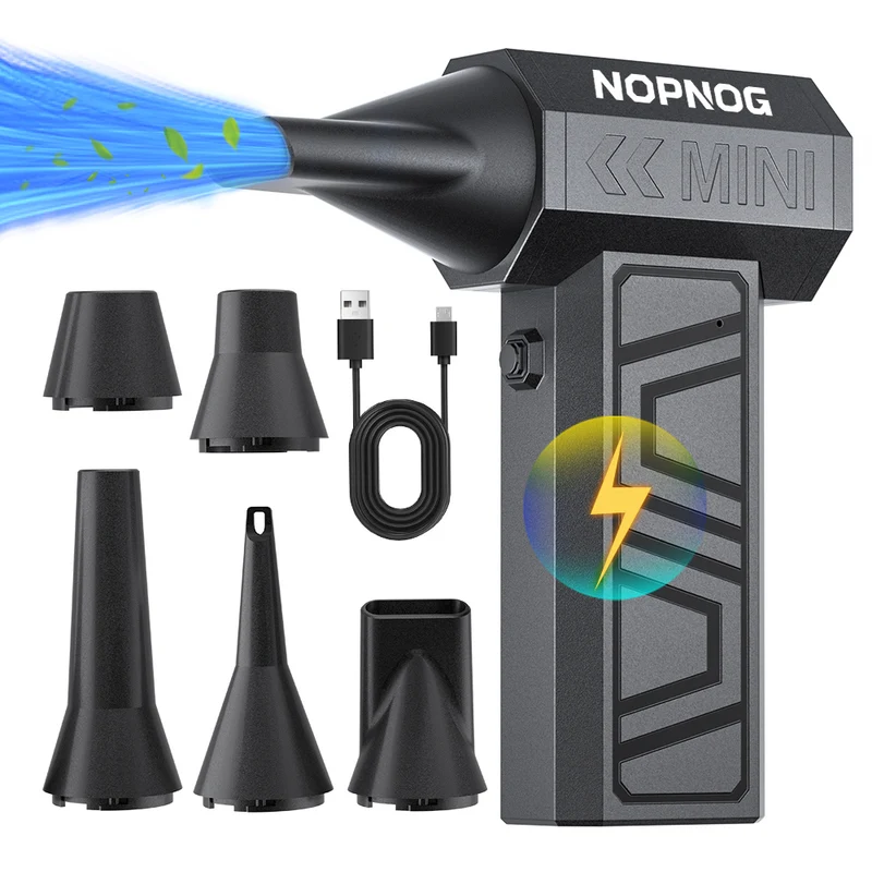 Blower Car Vacuum Cleaner Turbo Fan Violent Jet Fan Cleaning Blowing Tools Auto Dust Collector Portable Air Duster Hair Dryer